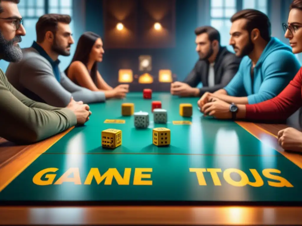 Un club de juegos de mesa local lleno de emoción, concentración y camaradería, ideal para mejorar habilidades juegos mesa local