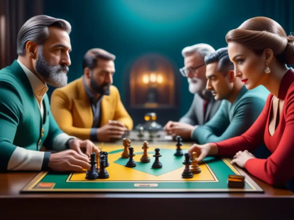 Apasionados coleccionistas de juegos de mesa exploran tesoros vintage Coleccionistas examinan tesoros perdidos juegos de mesa vintage con pasión y dedicación