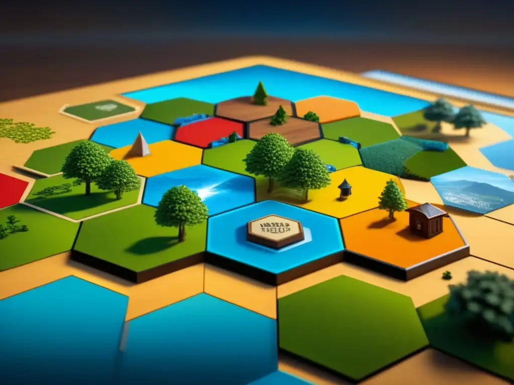 Una comparativa visual entre el clásico juego de mesa 'Catan' y su versión digital, destacando la evolución del juego en términos de UX/UI