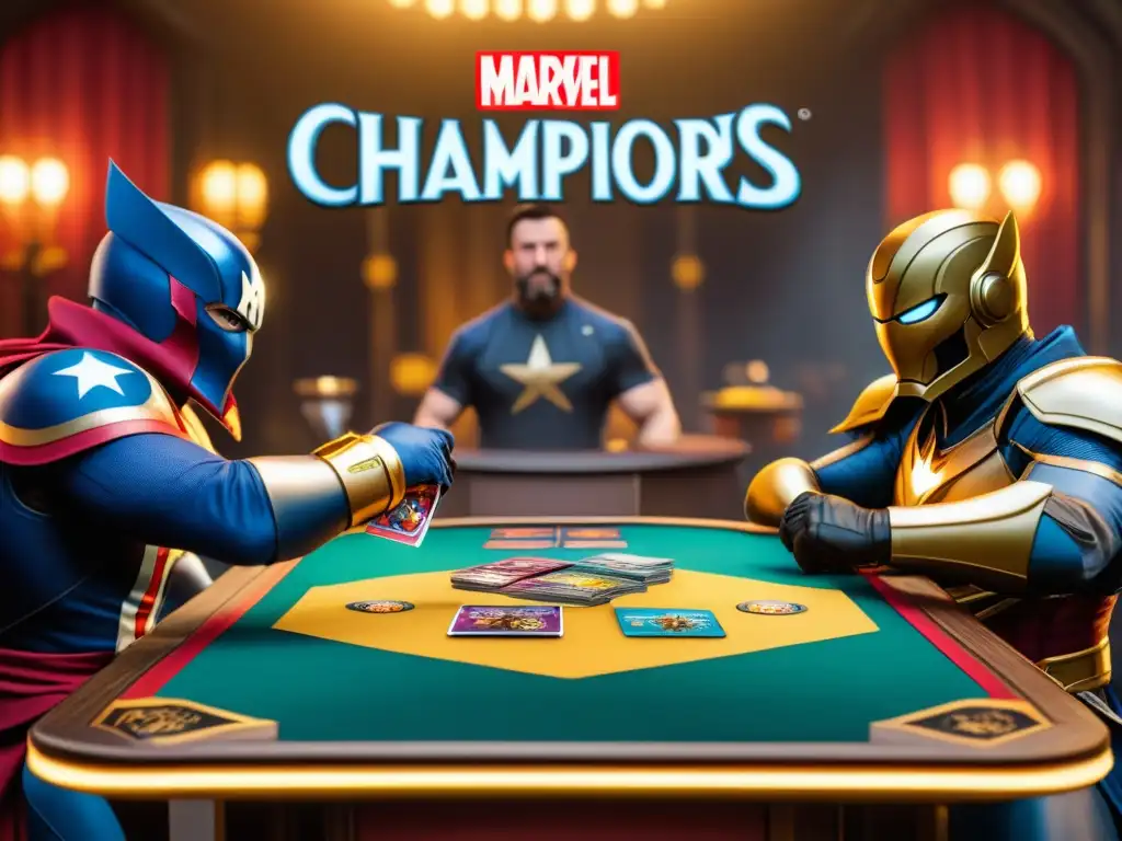 Una detallada comparación de juegos de cartas: Marvel Champions junto a Magic: The Gathering, YuGiOh! y Hearthstone