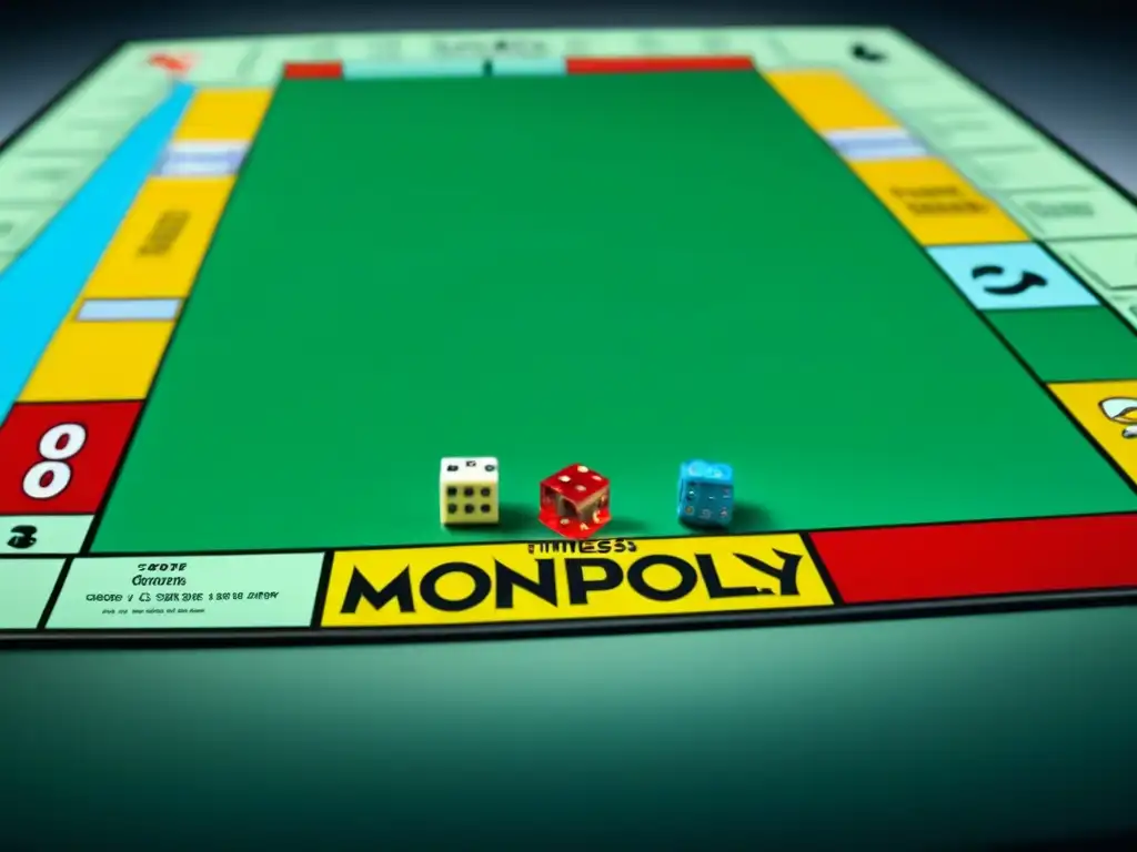 Detalle nostálgico del Monopoly: evolución y estrategia en juego