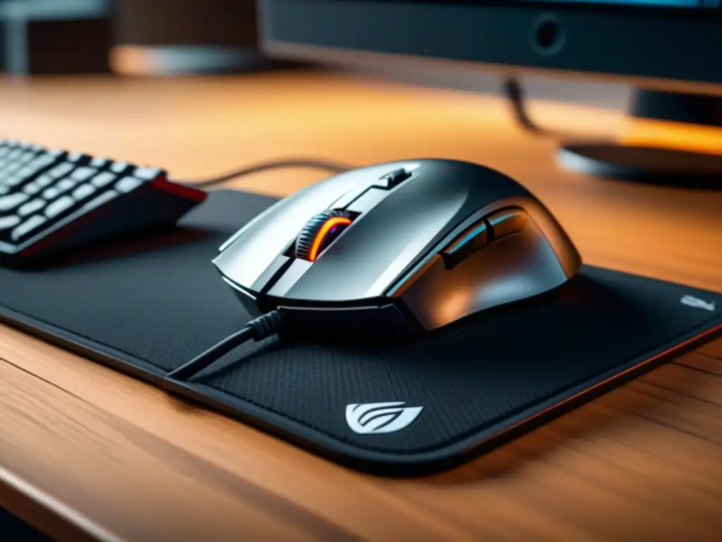 Mouse Pad Gaming Premium: Detalles de Calidad y Durabilidad Detalles de alta calidad en alfombrilla de juego premium, diseño duradero y artesanía excepcional