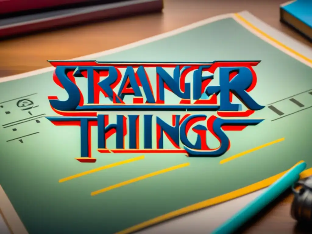 Detalles originales del juego de mesa 'Stranger Things', revelando el proceso creativo