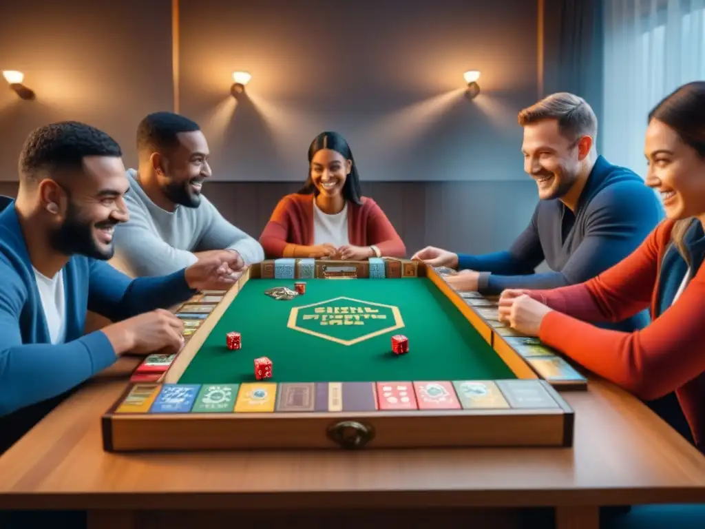 Juegos de mesa: diversión y cultura en comunidad Diversidad y armonía en juegos de mesa: impacto juegos de mesa paz con intercambio cultural y alegría compartida