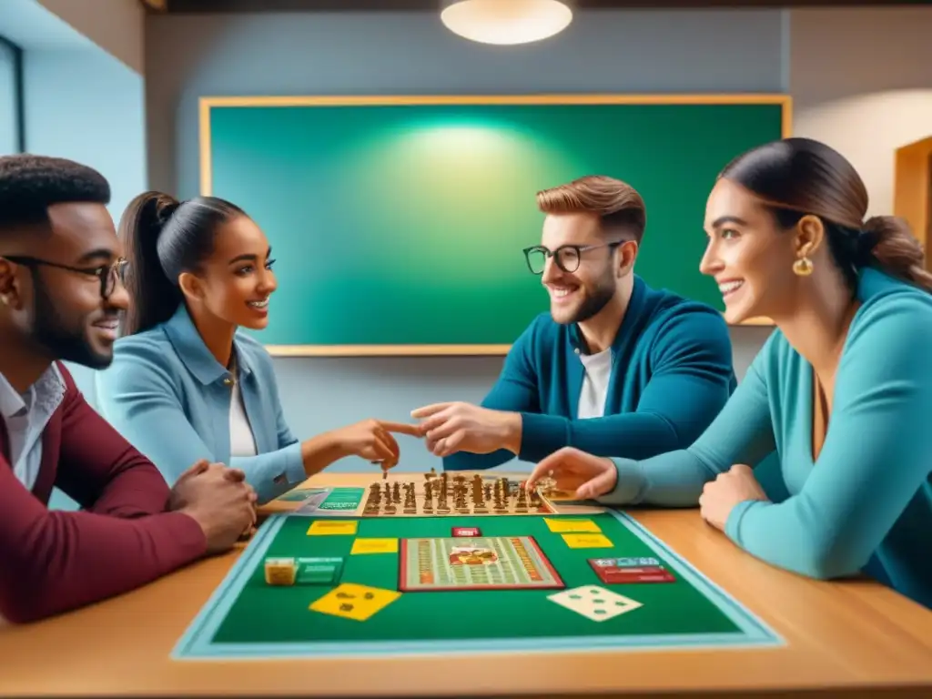 Diversidad y colaboración en juegos educativos, beneficios juegos de mesa educativos