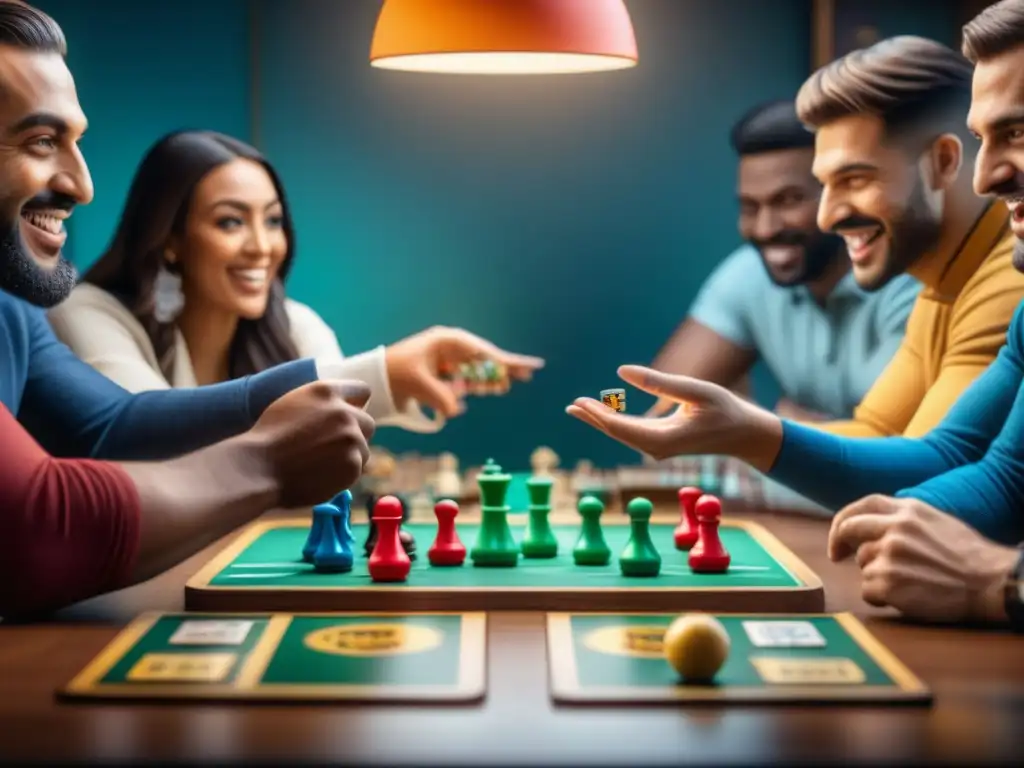 Diversidad y emoción al implementar factor suerte en juegos de mesa