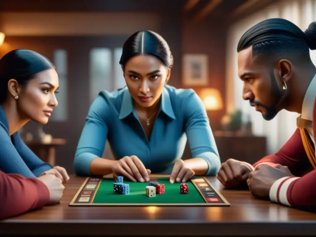 Diversidad y emoción en juego de 'Munchkin' en sala acogedora