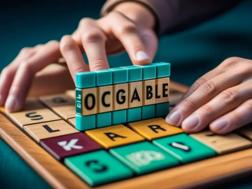 Concentración y diversidad en el juego de Scrabble, destacando la importancia del Scrabble en lingüística