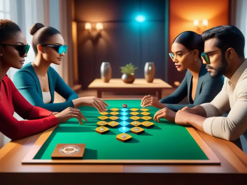 Diversidad y tecnología en juego de mesa con realidad aumentada