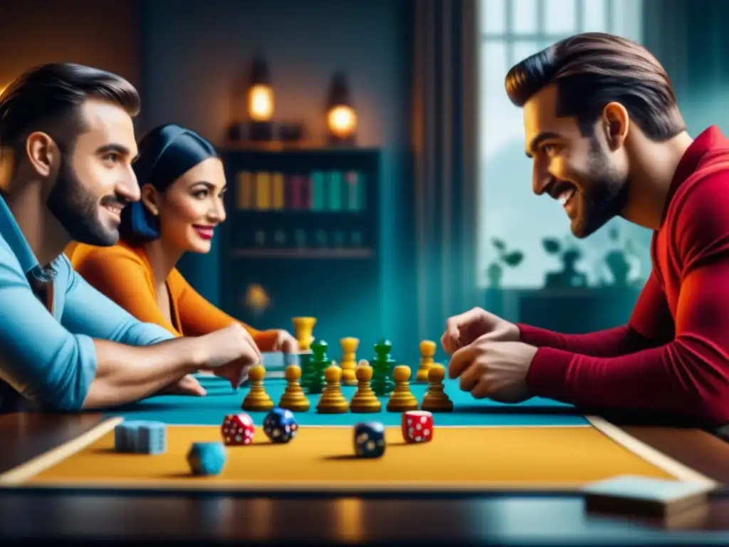 Diversión y estrategia en juego de mesa