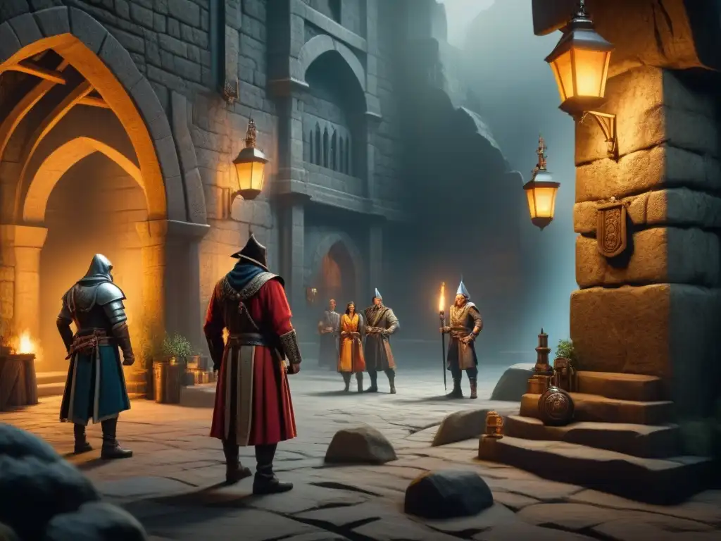 Emocionante exploración en Revisión Betrayal Baldur's Gate juegos: aventureros en misterioso y oscuro calabozo, listos para desafíos