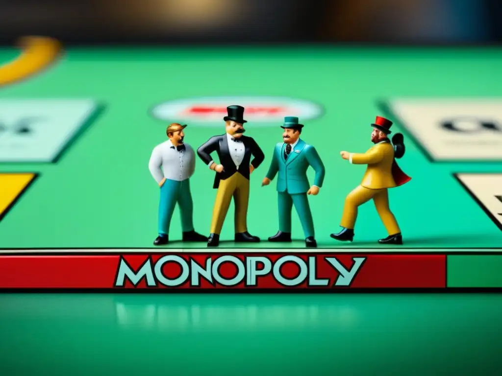 Un emocionante encuentro de amigos disfrutando de una edición especial de juegos de mesa, celebrando el 85 aniversario de Monopoly