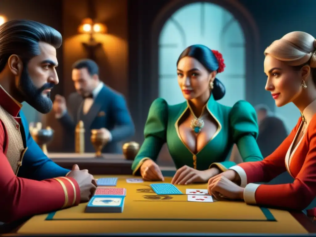 Un emocionante juego de cartas con personajes inolvidables en una partida estratégica