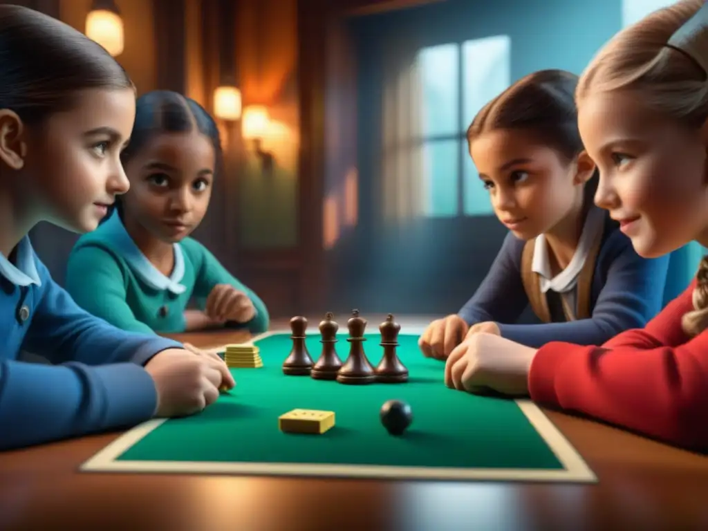 Un emocionante juego de 'Clue Junior' con niños resolviendo misterios juntos