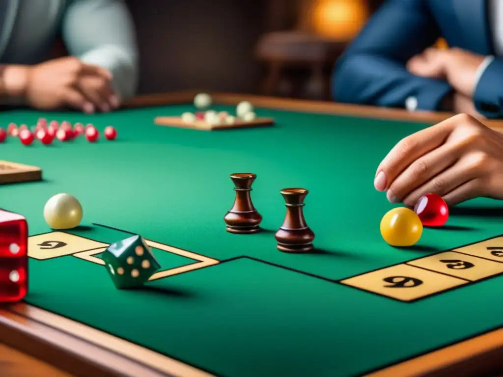 Un emocionante juego de mesa con ediciones especiales, jugadores diversos y concentrados en una estrategia apasionante