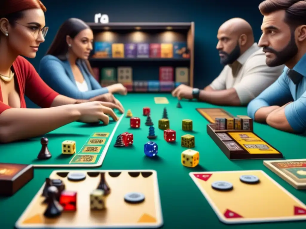 Un emocionante juego de mesa con estrategias y diversión entre amigos