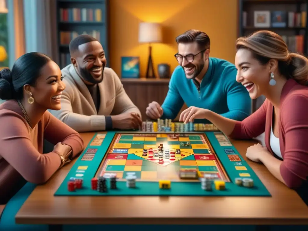 Un emocionante juego de mesa para grandes grupos: diversión, camaradería y risas en una noche llena de juegos