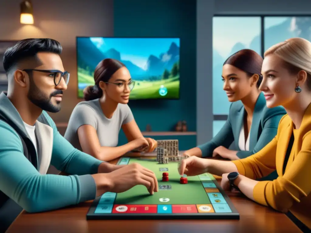 Un emocionante juego de mesa con realidad aumentada mejora las estrategias de los jugadores en una atmósfera inmersiva y educativa