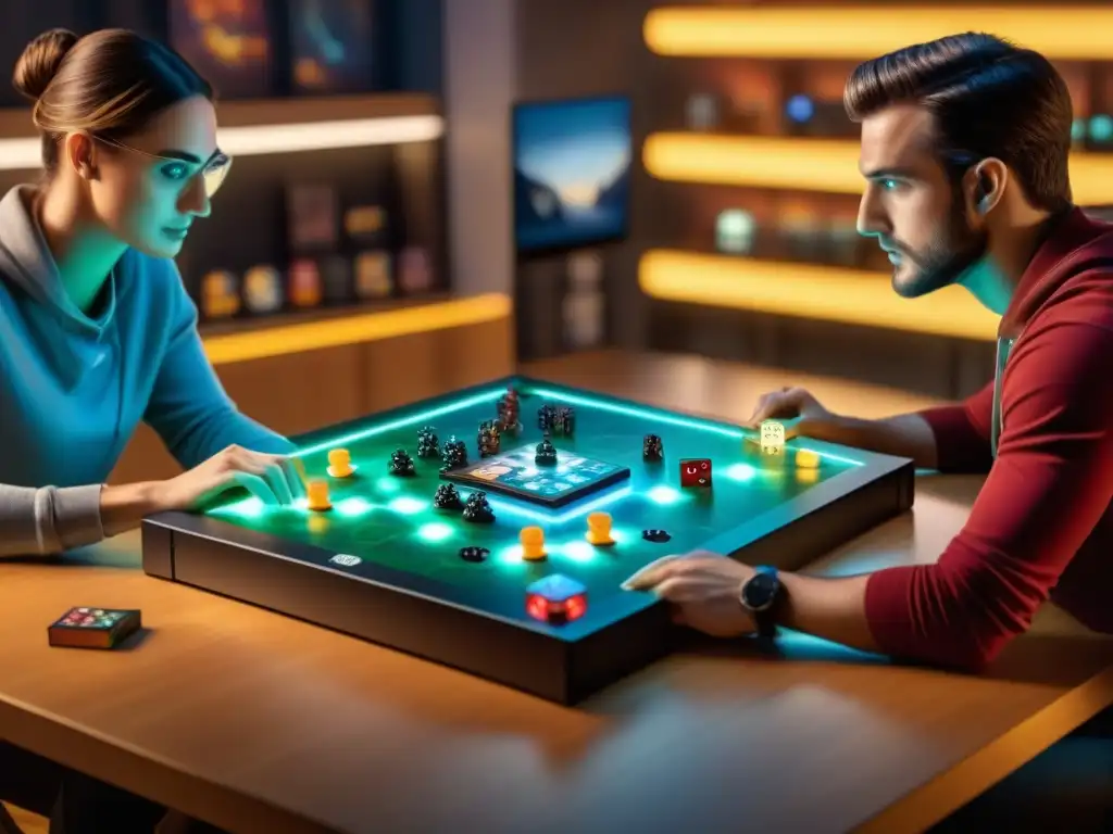 Un emocionante juego de mesa con tecnología de videojuegos