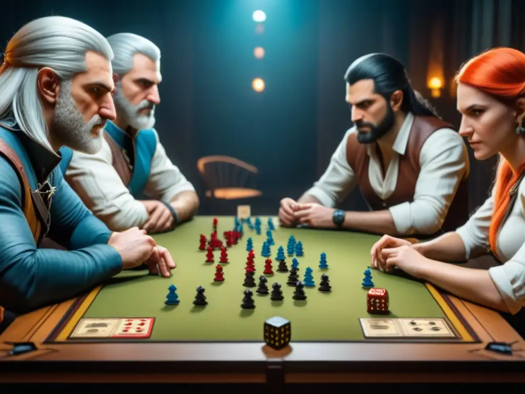 Una emocionante partida de 'The Witcher: Juego de Mesa' reseña juego mesa The Witcher