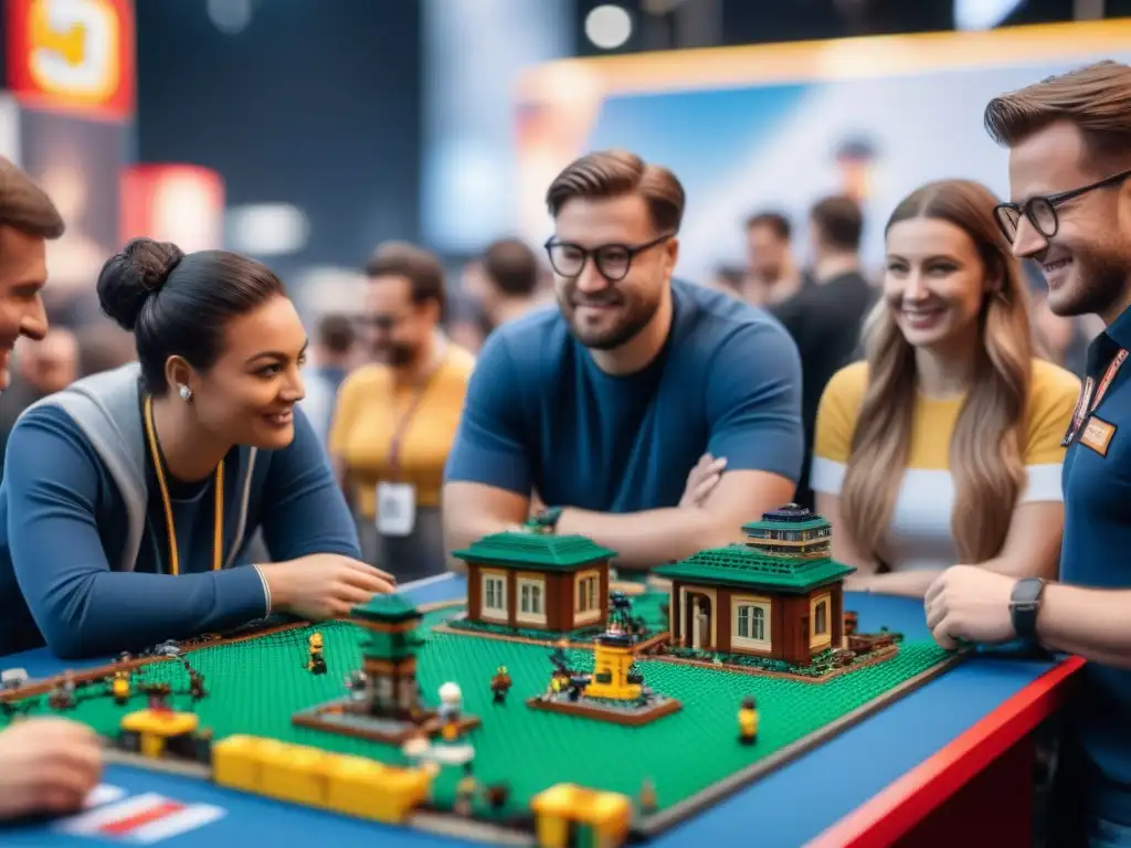 Empresas transformaron imagen eventos juegos: Comunidad diversa construye con LEGO en Gamescom