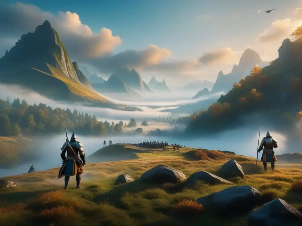 Épica batalla en BattleLore: estrategias para equilibrar magia y fuerzas militares