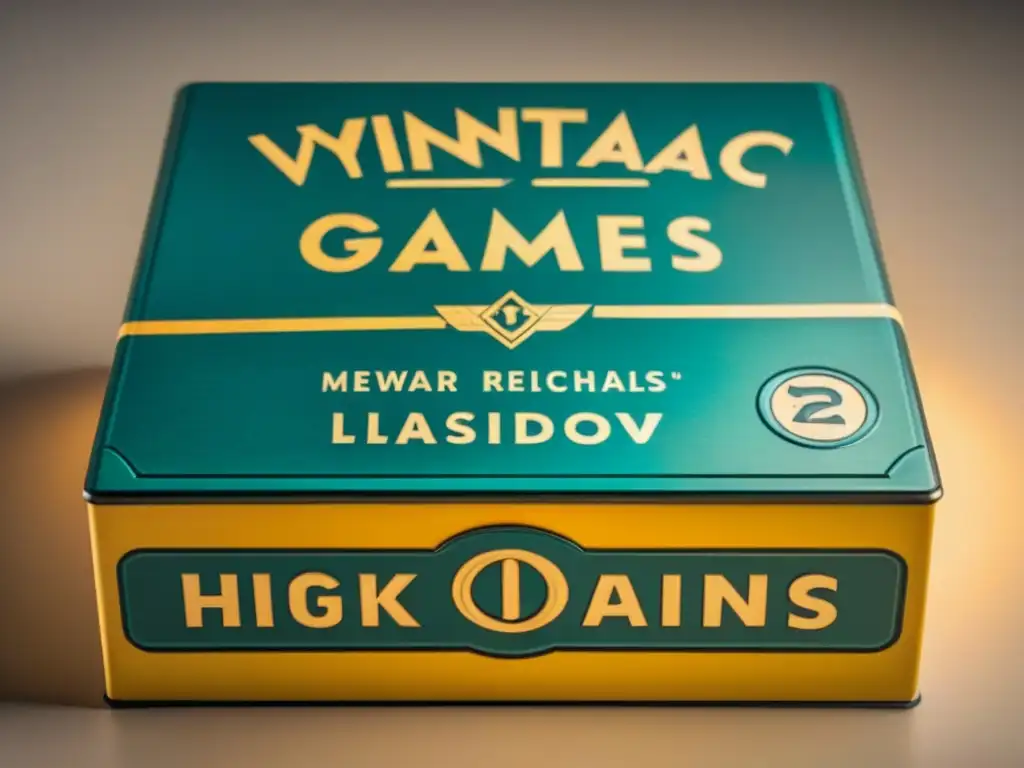 Detalles nostálgicos: Esquina desgastada de juego de mesa vintage Esquina desgastada de caja de juego vintage, con marcas de tiempo y valor de reventa juegos mesa