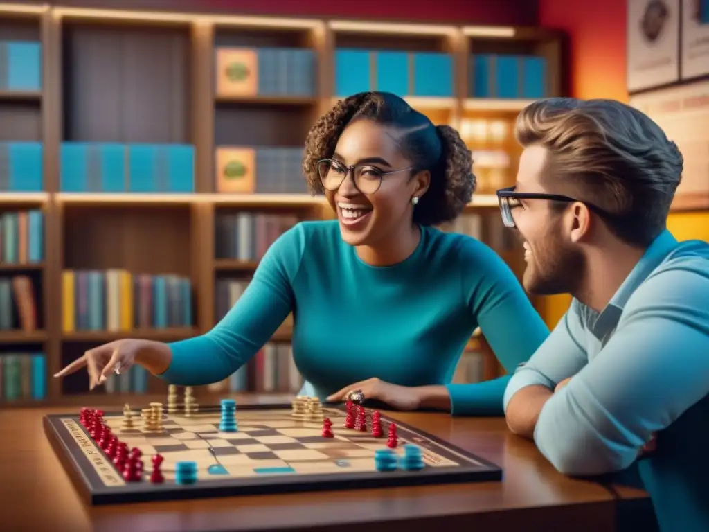 Estudiantes disfrutan de una noche de juegos de mesa, con descuentos en una variedad de títulos