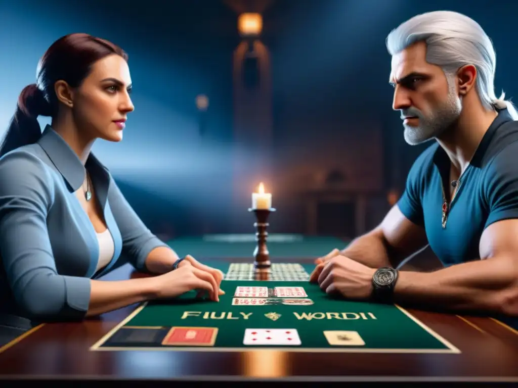 Un grupo de amigos juega con intensidad 'The Witcher Adventure Game'