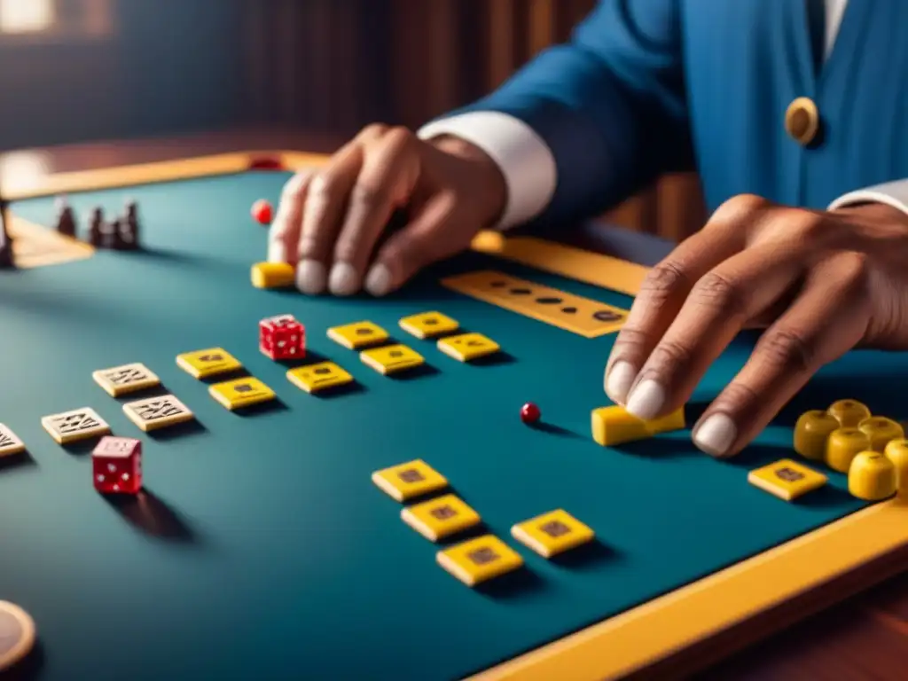 Un grupo diverso juega un juego de mesa incluyente con elementos en braille y lenguaje de señas