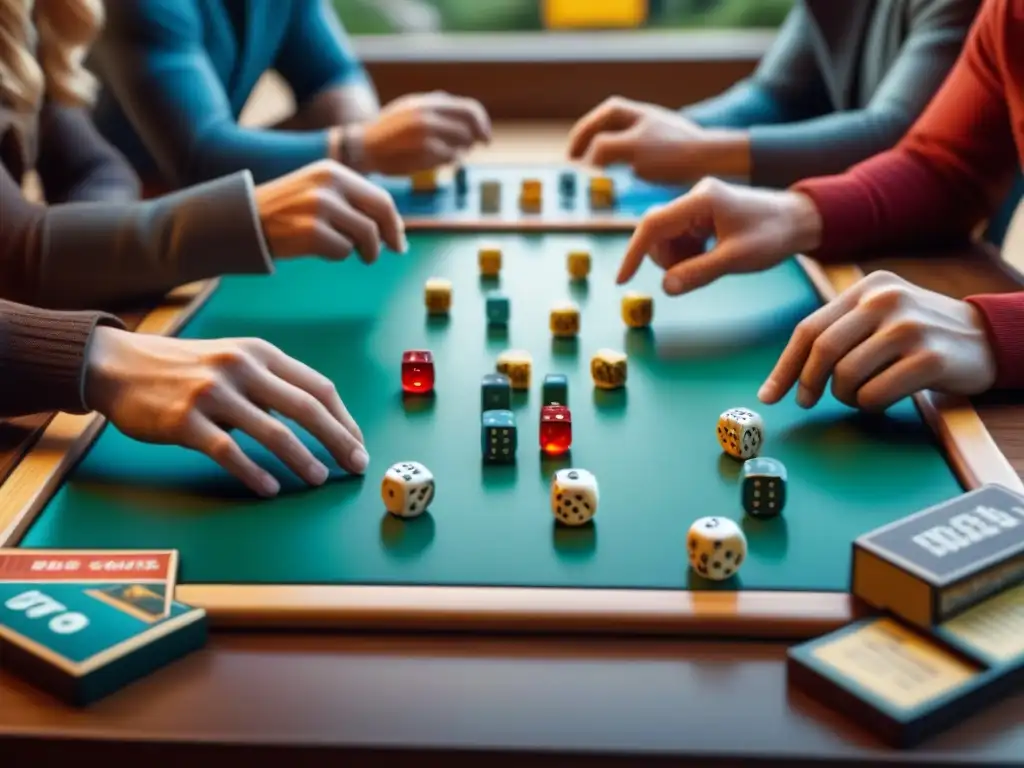 Grupo diverso disfruta de juegos de mesa portátiles al aire libre en parques, playas y campamentos, mostrando emoción y diversión