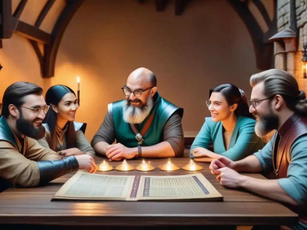 Un grupo diverso de jugadores disfruta de Dungeons & Dragons, creando épicas historias juntos