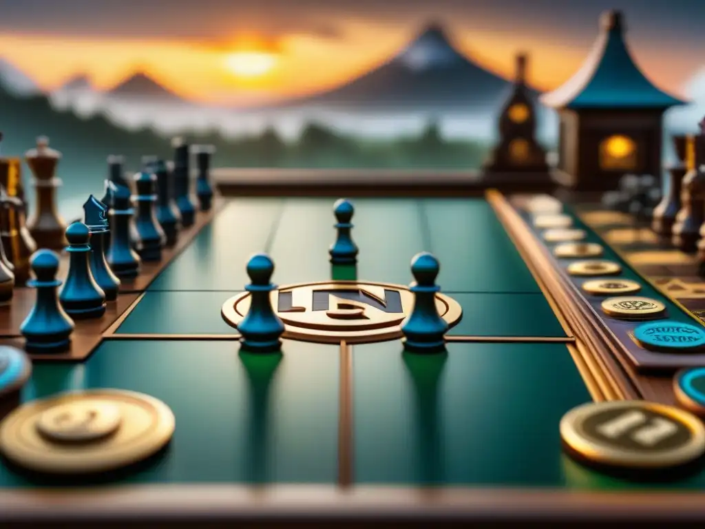 Un grupo de entusiastas de juegos de mesa disfruta de una partida competitiva con un set de aniversario