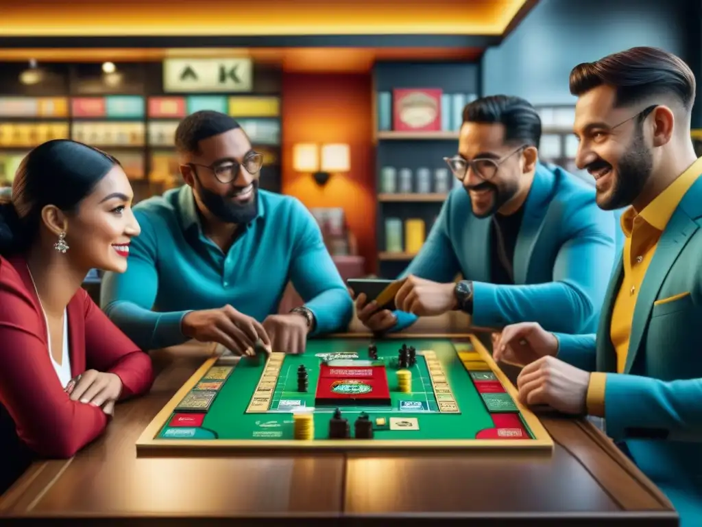 Grupo variado disfruta en café de juegos de mesa con precio juego de mesa análisis