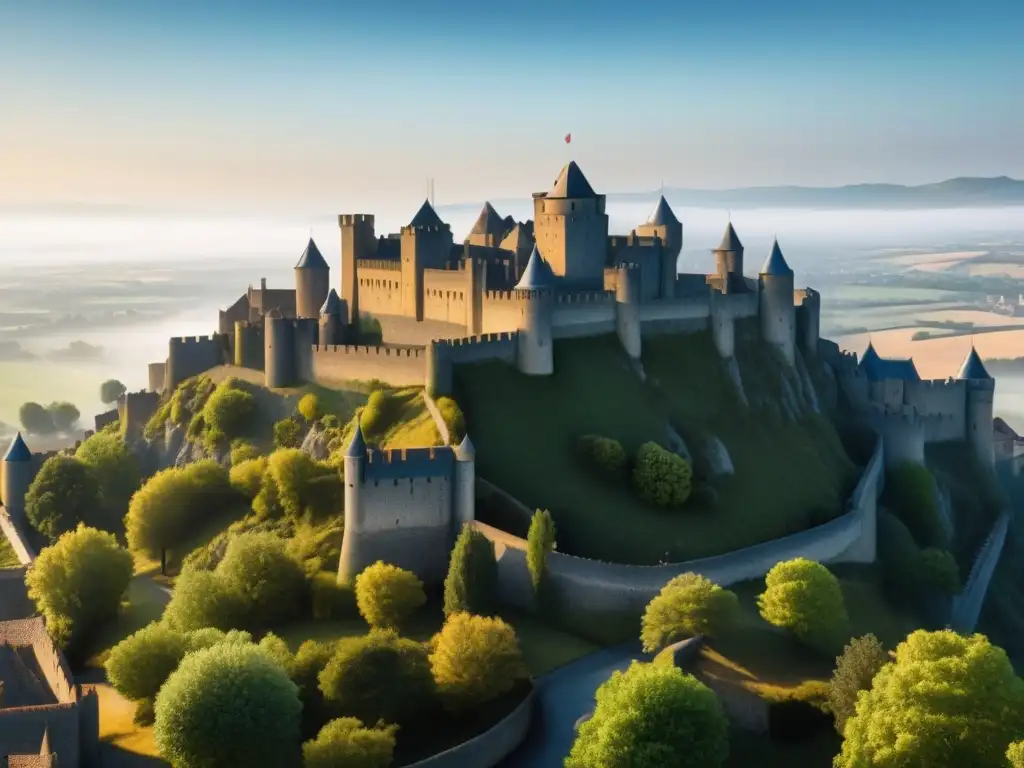 Descubre la historia y encanto de Carcassonne con sus murallas, torres y calles estrechas