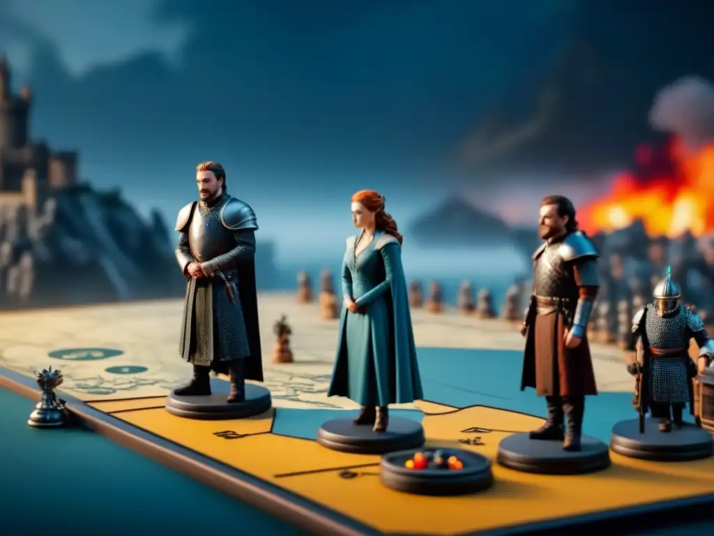 Una impresionante colaboración entre Risk y Game of Thrones: detallada fusión de ambos universos en un tablero de juego