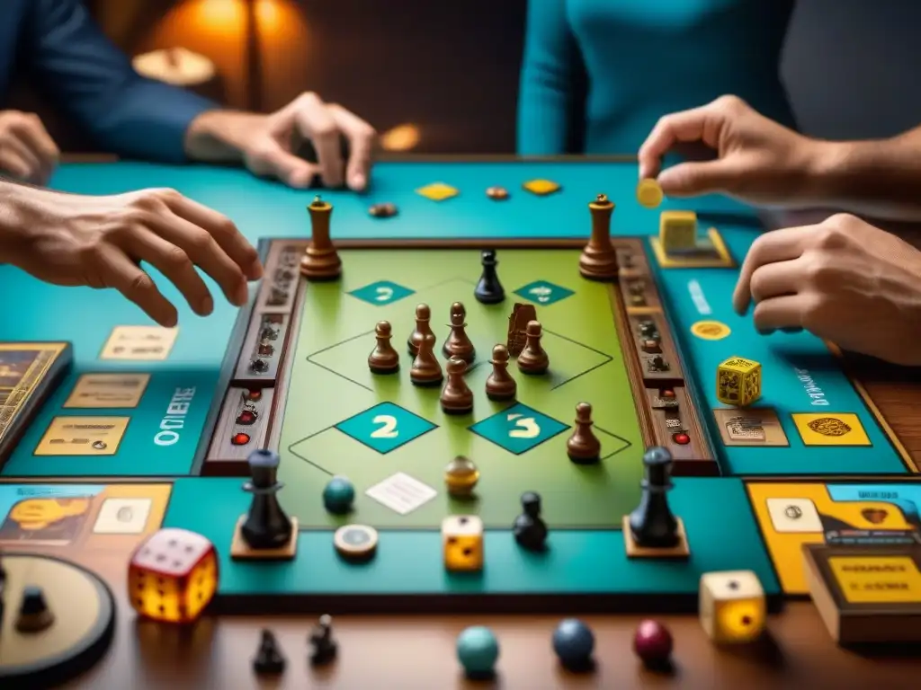 Intensa partida de El Grande Edición 25º Aniversario, reflejando emoción y estrategia en ediciones especiales juegos de mesa