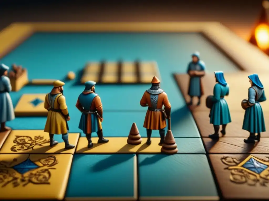 Intensas estrategias y camaradería en el juego de mesa Carcassonne