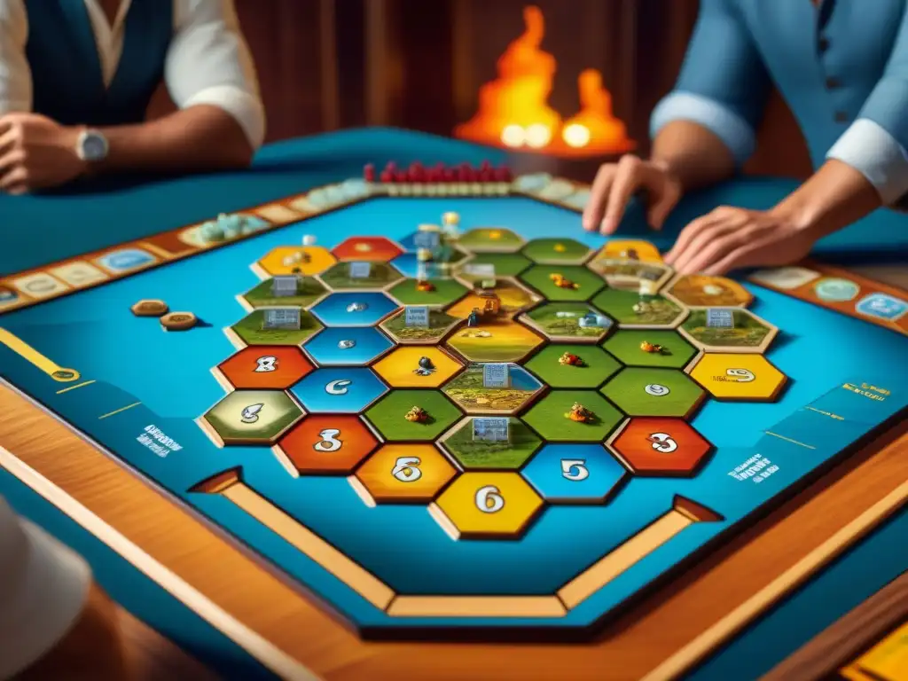 Intensas estrategias y emoción en la historia de los juegos de mesa con Catan