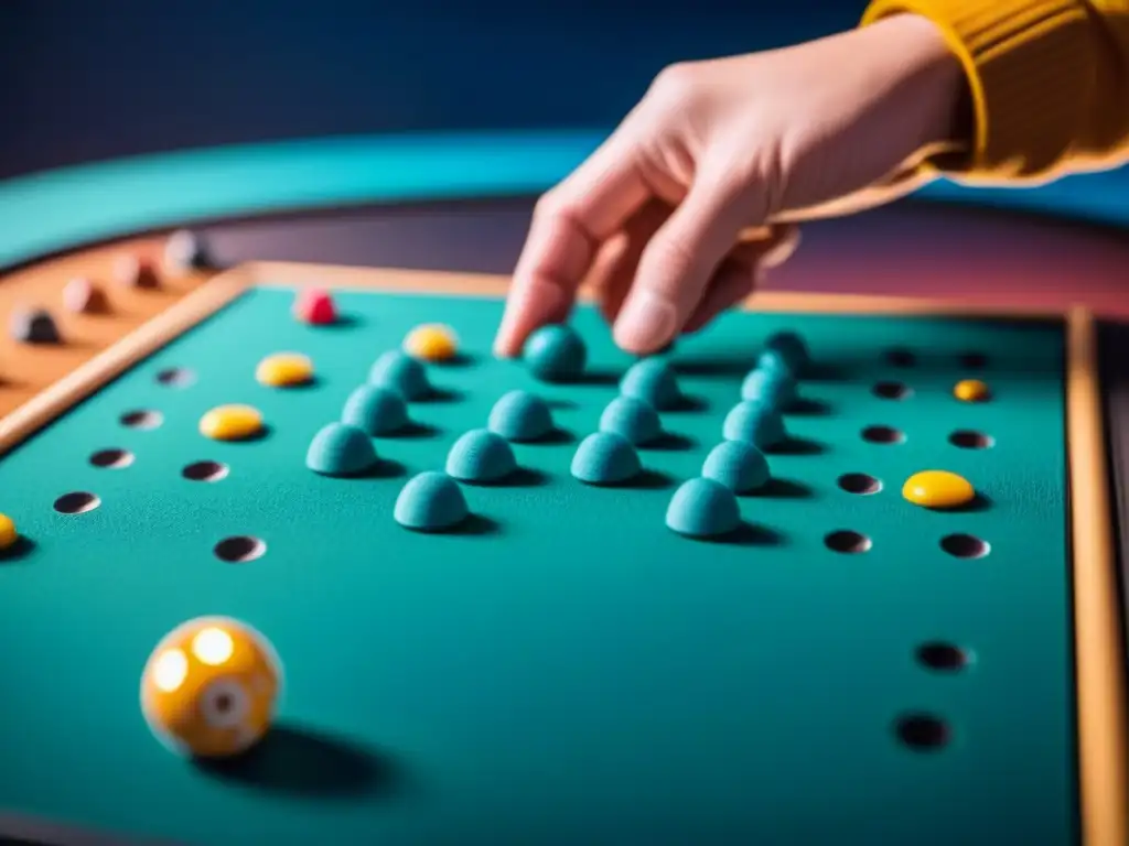 Un juego de mesa inclusivo para personas con discapacidad visual, con texturas en relieve y braille, fomentando la accesibilidad y la inclusividad