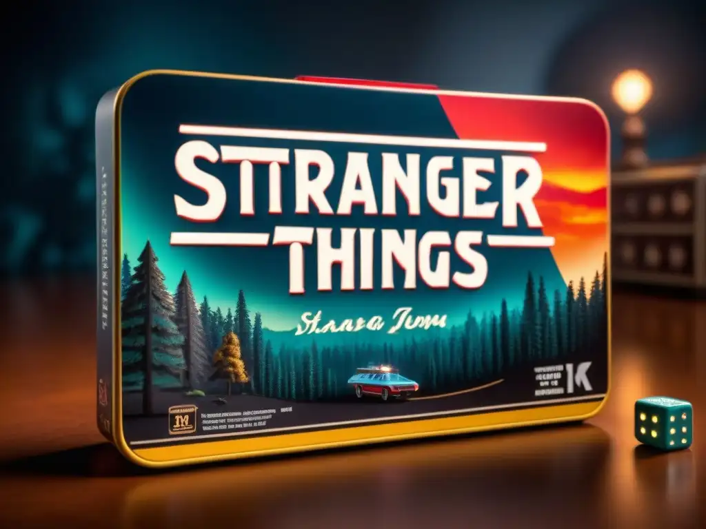 Un juego de mesa inspirado en 'Stranger Things', con el laboratorio de Hawkins como tablero central y personajes en miniatura