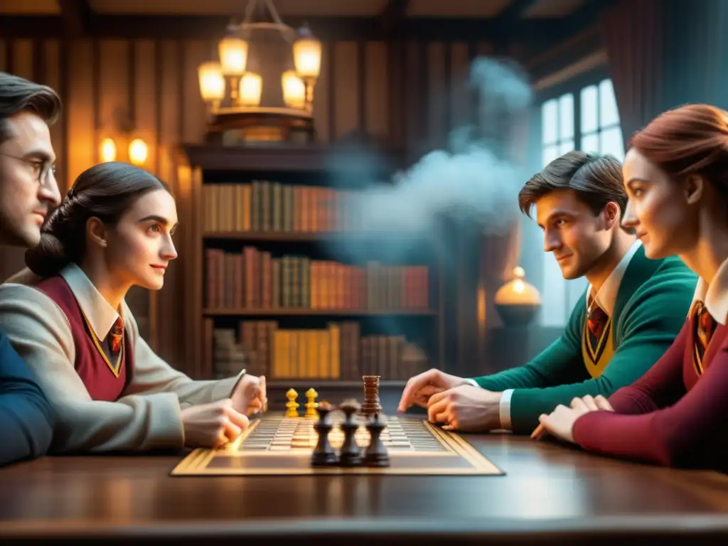 Un juego de mesa Harry Potter envuelve a jugadores en un mundo mágico de Hogwarts