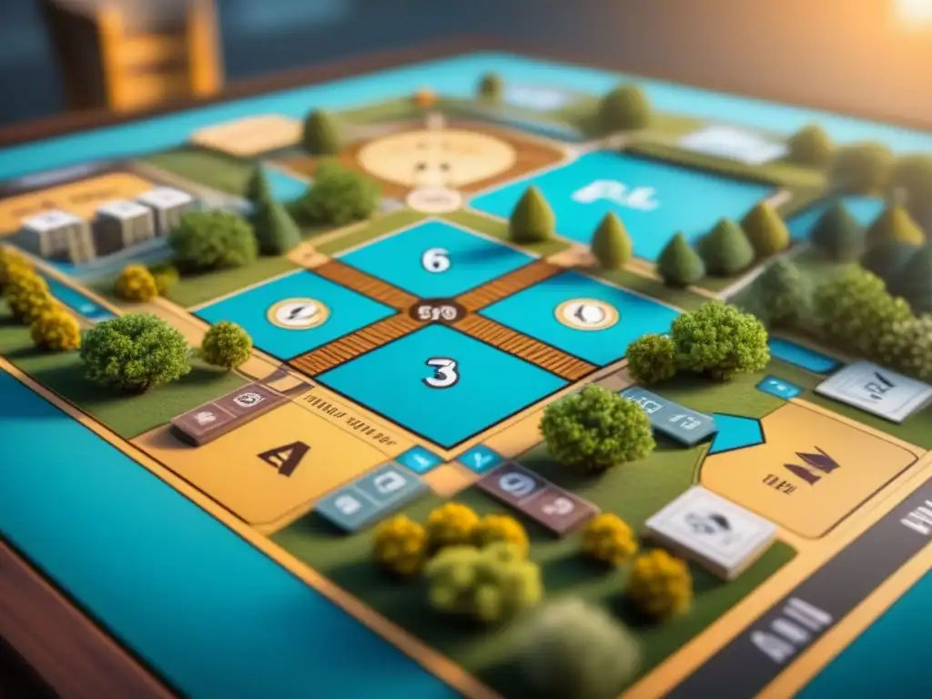 Explora un juego de mesa narrativo sin palabras con intrincados detalles y vibrantes colores