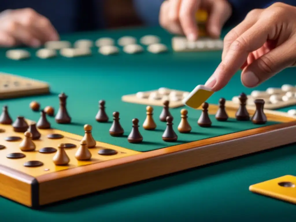 Un juego de mesa táctil para personas con discapacidad visual, con detalles en braille y expresiones de concentración y diversión en los rostros