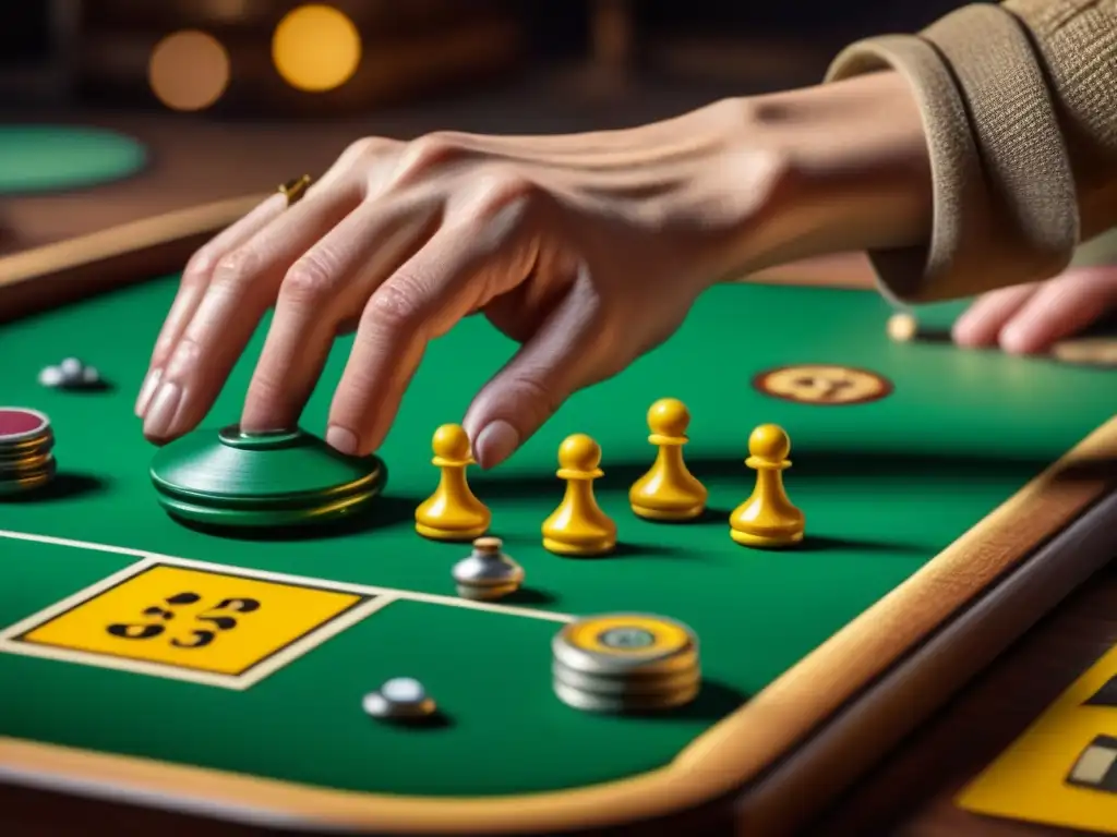 Restauración meticulosa de juego de mesa antiguo Renovar juegos de mesa antiguos con amor y precisión, mostrando la dedicación en cada detalle