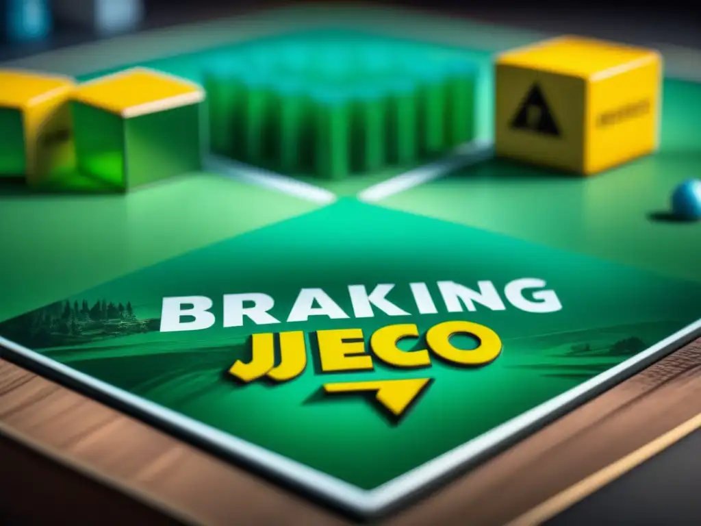 Jugadores concentrados en el juego de mesa 'Breaking Bad', reflejando tensión y estrategia