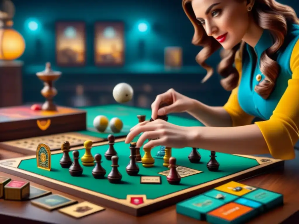 Explorando colección exclusiva de juegos de mesa Manos explorando ediciones exclusivas juegos mesa agotan con pasión y dedicación