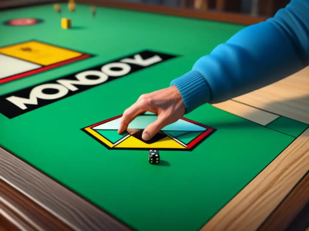 Manos expertas restauran con detalle un tablero de Monopoly clásico, listo para nuevas partidas