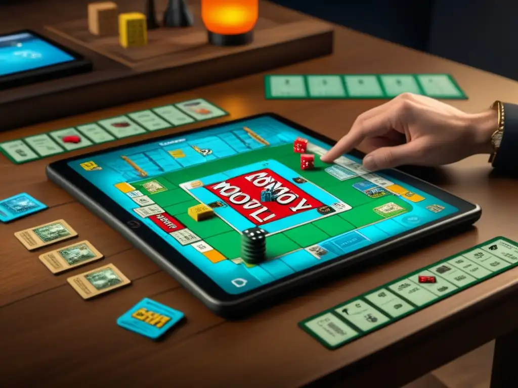 Una mesa de juegos con historia: clásicos y virtuales fusionados, mostrando la evolución del diseño de juegos de mesa en Pinterest