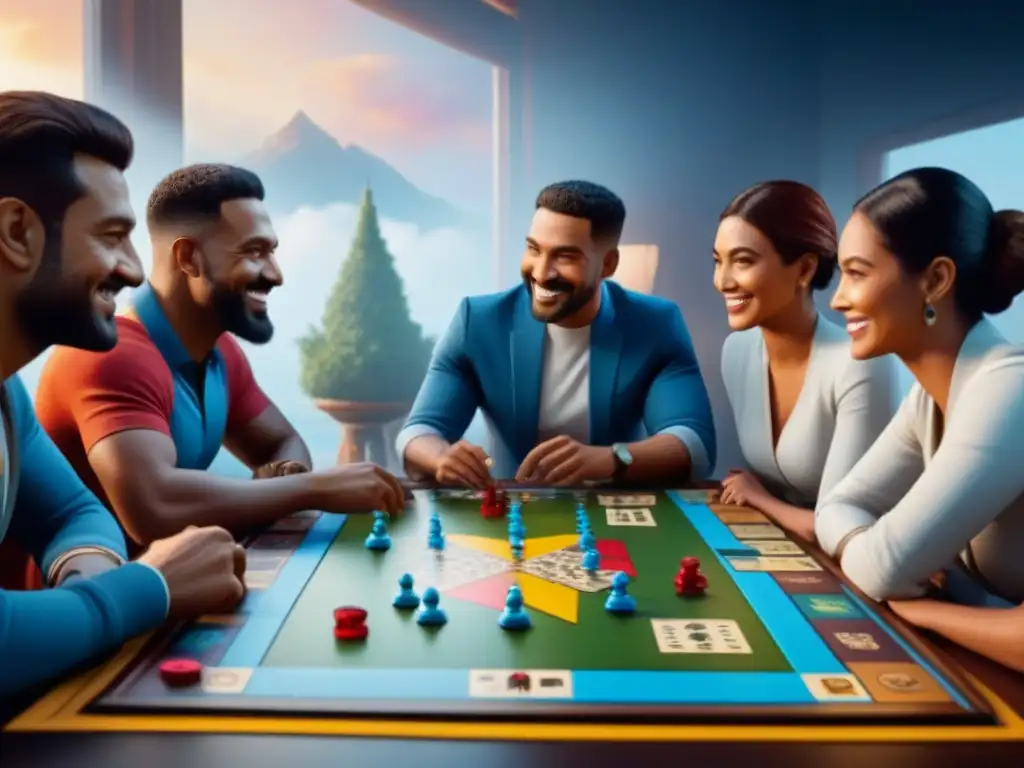 Momento de conexión y diversidad en juego de mesa